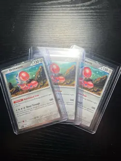 Pokemon TCG Orthworm Holo Cosmo Holo 3x Promo Card NM Near Mint - Image 1