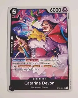 One Piece Card Game OP09-084 Catarina Devon [OP09] Emperors In The New World Eng - Image 1