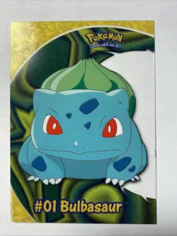 Bulbasaur PC2 Pokemon Card TCG Topps TV Animation - Image 1
