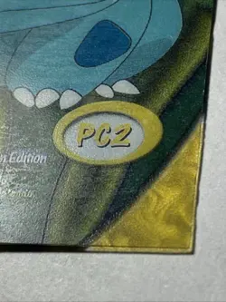 Bulbasaur PC2 Pokemon Card TCG Topps TV Animation - Image 3