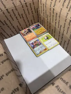 🔥 17lbs 4200+ UNSEARCHED Pokemon Bulk Lot! Some Holos & Vintage Cards LP/NM ✨ - Image 2