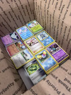 🔥 17lbs 4200+ UNSEARCHED Pokemon Bulk Lot! Some Holos & Vintage Cards LP/NM ✨ - Image 4