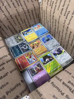 🔥 17lbs 4200+ UNSEARCHED Pokemon Bulk Lot! Some Holos & Vintage Cards LP/NM ✨ - Image 5