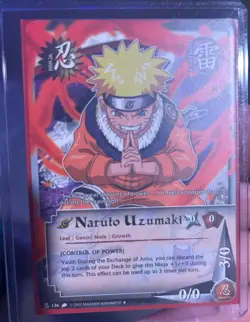 Naruto Uzumaki 136 Naruto Shonen Jump Collectible Card Game CCG - Image 1