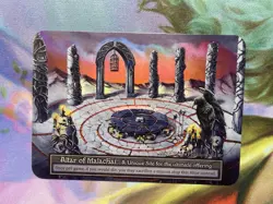 Altar Of Malachai Sorcery Contested Realm Gothic Unique Foil - Image 1
