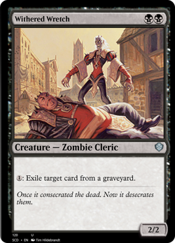 Withered Wretch [Starter Commander Decks] Magic MTG - Image 1