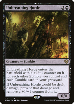 Unbreathing Horde [Starter Commander Decks] Magic MTG - Image 1
