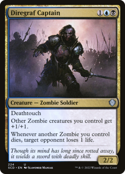 Diregraf Captain [Starter Commander Decks] Magic MTG - Image 1