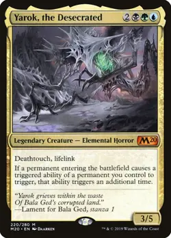 MTG Yarok, the Desecrated (M20) - Image 1
