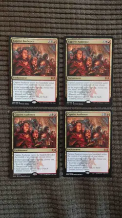 Magic: the Gathering / MtG Captive Audience x4 Ravnica Allegiance - Image 1