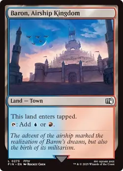 EDH * TOWN * Land Set of 15 ~mtg FINAL FANTASY Dual Mana Gold Saucer Eden - Image 3