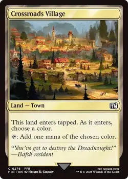 EDH * TOWN * Land Set of 15 ~mtg FINAL FANTASY Dual Mana Gold Saucer Eden - Image 5