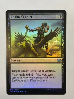 MTG - Chainer's Edict - FOIL - Dominaria Remastered - Image 1