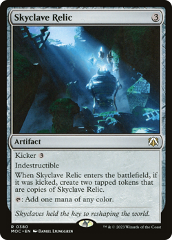 Skyclave Relic [March of the Machine Commander] Magic MTG - Image 1