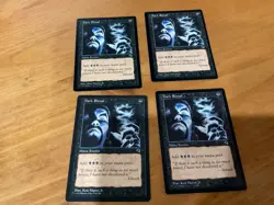 4x DARK RITUAL to good condition - Image 1