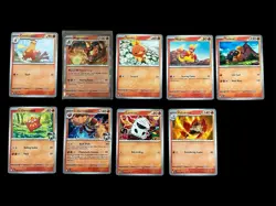 Pokemon Card Journey Together Complete Set 143 Pcs. Common/Uncommon and Holo - Image 3