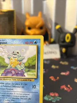 1st Edition French Squirtle (Carapuce) 63/102 Base Set 1999 Pokemon Near MintWow - Image 5