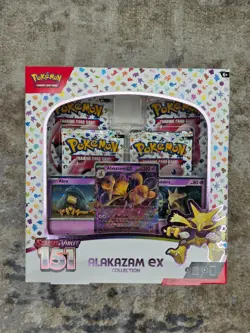 Pokemon 151 Alakazam ex Collection Box - Image 1