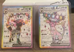 Umbreon EX & Espeon EX Promos - Pokemon TCG - Prismatic Evolutions - #175 / #176 - Image 2