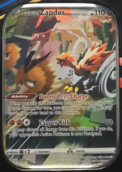 Crown Zenith - Zapdos Tin - Promo + 5 packs! - Factory Sealed - Pokemon TCG - Image 2