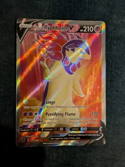 Hisuian Typhlosion V 169/189 Astral Radiance (Pokemon) Full Art Ultra Rare - Image 1