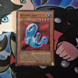 Yugioh TCG Revival Jam LON-006 2003 1st Edition Super Rare - MP - Image 1