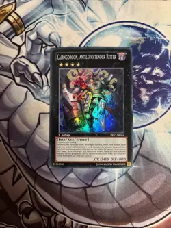 (He) Yugioh Cairngorgon, Antiluminescent Knight PRIO-DE054 Super German VLP - Image 1