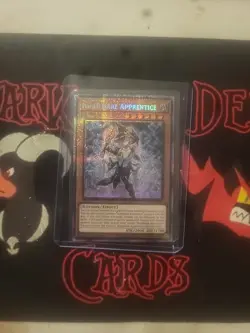 Yu-Gi-Oh TCG MP25-EN004 "Nightmare Apprentice" 1st Edition Starlight RARE NM - Image 1