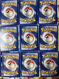 25 Vintage Pokemon Cards Lot: Team Rocket Unlimited WOTC LP-DMG English - Image 4