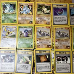 48 Vintage Pokemon Card Lot: Base Set Jungle 1st Edition Rocket Etc WOTC LP-DMG - Image 2