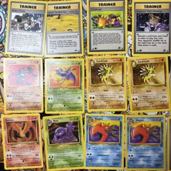 48 Vintage Pokemon Card Lot: Base Set Jungle 1st Edition Rocket Etc WOTC LP-DMG - Image 3