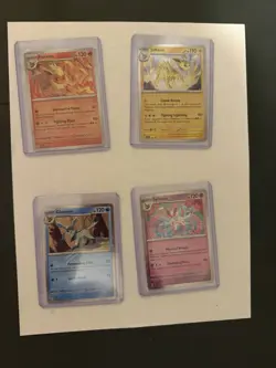 98 Card Pokemon Prismatic Evolutions Lot Fr Golds Promos Masterballs & More - Image 5