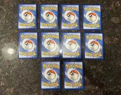V Holo Lot of 10 Pokemon Trading Card Game | NM - LOT A - Image 2