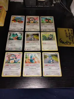 Pokemon JAPANESE ENGLISH Munchlax 9 Card PokePark Diamond Pearl 040/PCG-P - Image 1