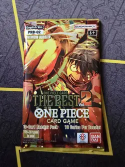 One Piece Card Game English Premium Booster Vol. 2 PRB 02 Sealed Booster Pack - Image 1