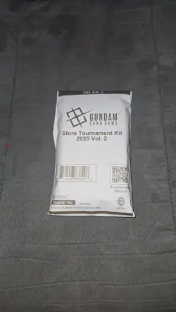 Gundam Card Game Store Tournament Kit 2025 Vol 2 English SEALED - Image 1