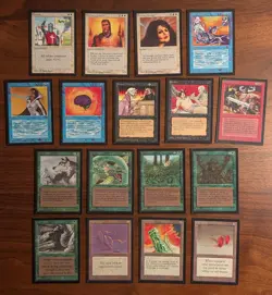 COLLECTORS' EDITION Lot (17 Cards) - Magic The Gathering MTG - Vintage English - Image 1