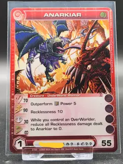 Chaotic Card : Anarkiar Forged Unity 1st Edition Uncommon Creature - Image 1