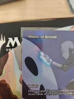 NM Borderless Foil Visions of Beyond, MTG, Avatar: The Last Airbender, Magic, 21 - Image 2