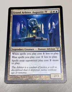 1x Grand Arbiter Augustin IV, Dissension Rare, MTG - Image 1