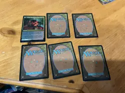 6x MTG Commander rares, mythic, and foils Mixed lot MN to good condition - Image 2