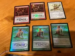 6x MTG Commander rares, mythic, and foils Mixed lot MN to good condition - Image 1