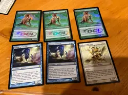 6x MTG Commander rares, mythic, and foils Mixed lot MN to good condition - Image 1