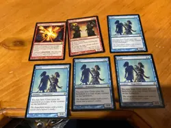6x MTG Commander rares, mythic, and foils Mixed lot MN to good condition - Image 1