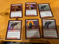 6x MTG Commander rares, mythic, and foils Mixed lot MN to good condition - Image 1