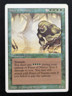 Force of Nature - Revised - NM - MTG - Magic the Gathering - Green - Creature - Image 1