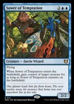 MTG Wilds of Eldraine Commander - Sower of Temptation - Image 1