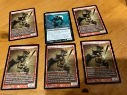 6x MTG Commander rares, mythic, and foils Mixed lot MN to good condition - Image 1