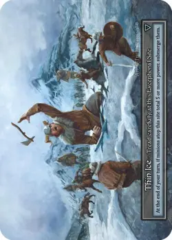 Sorcery: Contested Realm Thin Ice Exceptional Foil NM (GT) - Image 1