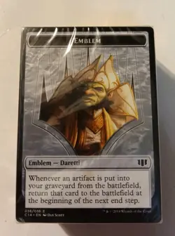 Mtg Commander Deck Built From Scratch Deck WotC 2014 New Sealed Magic Daretti - Image 1